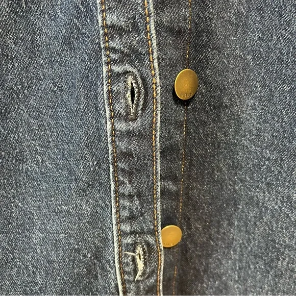 a.n.a Light Blue Denim Jacket - Picture 4 of 6